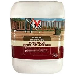 V33 Shampooing Bois De Jardin 5L 5 L - Incolore