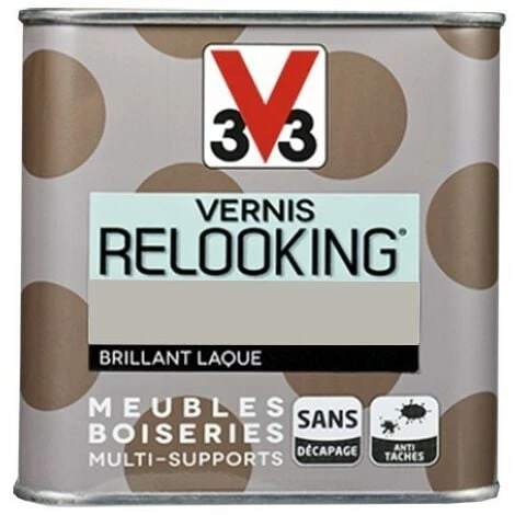 V33 Vernis Relooking Ficelle Brillant Laque 0,5 L - Ficelle V33 Vernis Relooking Ficelle Brillant Laque 0,5 L - Ficelle -V33 Soldes 34859888 1