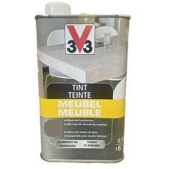 V33 Teinte Meuble Gris Fumé 0,5 L