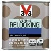 V33 Vernis Relooking Bleu électrique Brillant Laque 0,5 L - Bleu électrique