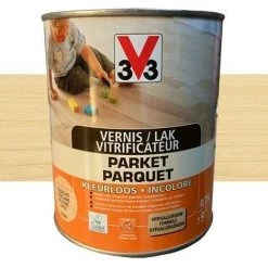 V33 Vitrificateur Parquet Incolore Satin 0,75 L