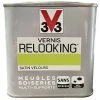 V33 Vernis Relooking Vert Disco Satin Velours 0,5 L - Vert Disco -V33 Soldes 34860314 1
