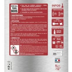 V33 Huile V33 Mobiliers Classique Teck Mat, 1 L 4 V33 Huile V33 Mobiliers Classique Teck Mat, 1 L -V33 Soldes 35176324 5