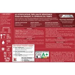 Vitrificateur Passages Extrêmes® Incolore Satin 0,75L V33 -V33 Soldes 42332516 4