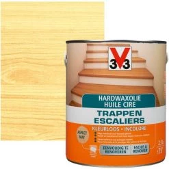 Huile Cire Escaliers V33 InColore Mat 2,5L - Incolore