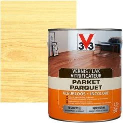 Vitrificateur V33 Parquet Incolore Brillant 2,5L - Incolore