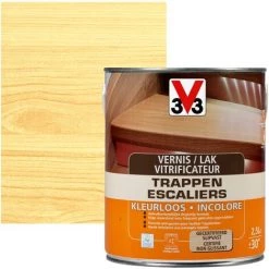 Vitrificateur V33 Escaliers Incolore Brillant 2,5L - Incolore