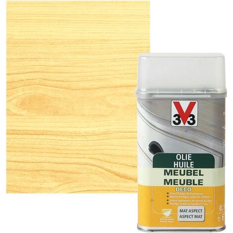 Huile Meuble V33 InColore InColore Mat 500ml - Incolore Huile Meuble V33 InColore InColore Mat 500ml - Incolore -V33 Soldes 52187999 1