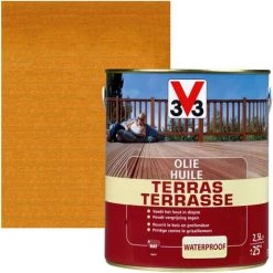 Huile Terrasse V33 Bangkirai Mat 2,5L - Bangkirai