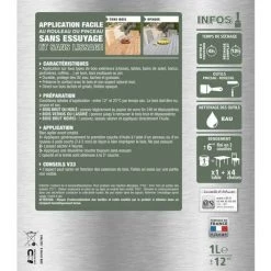 Huile Haute Protection V33 Gris Sablé 1 L -V33 Soldes 54816916 4