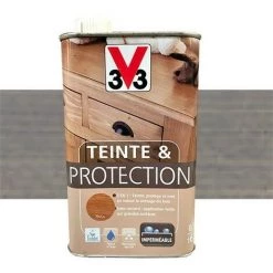V33 Teinte & Protection 0,5L Gris Fumé 0,5 L