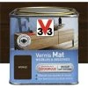 Vernis V33 Meubles Et Boiseries Mat Wengé 0,75 L