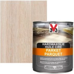 Huile Cire De Parquet V33 Blanc Mat 2,5L - Blanc