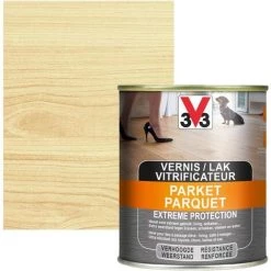 Vitrificateur Parquet V33 Extreme Protection InColore Mat 750ml - Incolore