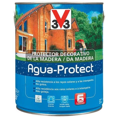 V33 Protection pour bois Agua-Protect Incolore 0.75L V33 Protection Pour Bois Agua-Protect Incolore 0.75L -V33 Soldes 70408268 1