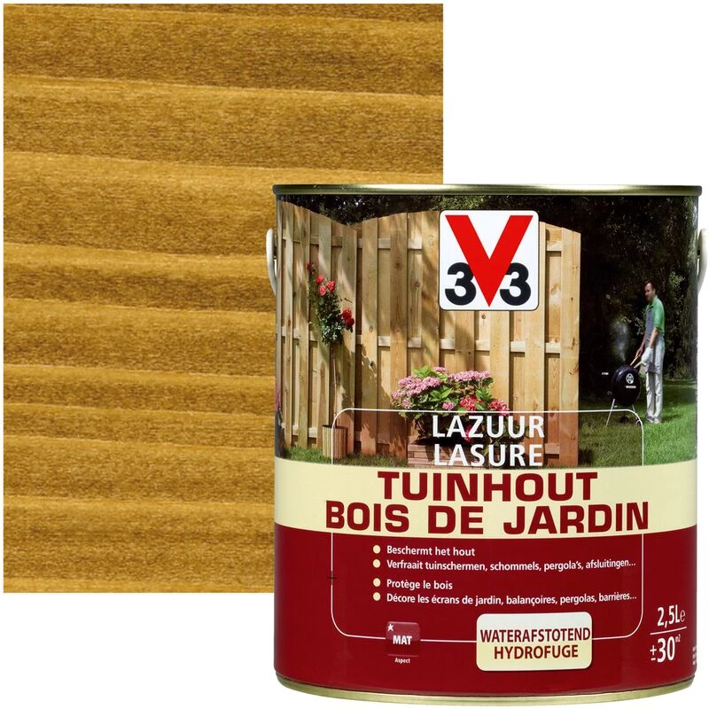 Lasure bois de jardin V33 brun foncé mat 2,5L - Brun Foncé Lasure Bois De Jardin V33 Brun Foncé Mat 2,5L - Brun Foncé -V33 Soldes lasure bois de jardin v33 brun fonce mat 25l brun fonce L 15208317 52188120 1