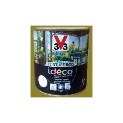 Peinture Bois V33 Idéco Basilic Satin 0,5 L