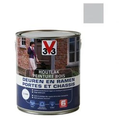 Peinture Bois V33 'Portes Et Chassis' Grey Sky Satin 2,5L