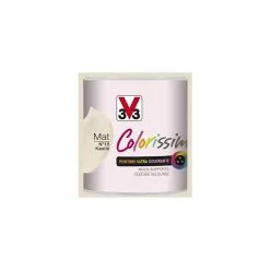 Peinture V33 Colorissim Mat Kaolin N°15 0,5 L - Kaolin