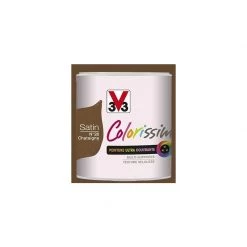 Peinture V33 Colorissim Satin Châtaigne N°28 0,5 L - Châtaigne