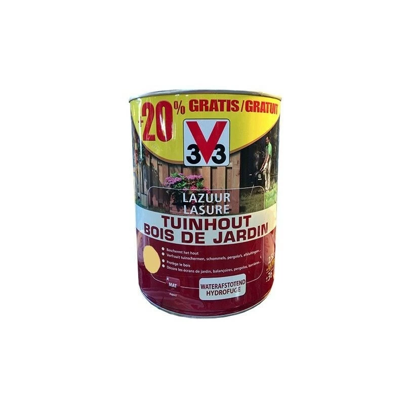 V33 Lasure Bois de jardin incolore 3 L V33 Lasure Bois De Jardin Incolore 3 L -V33 Soldes v33 lasure bois de jardin incolore 3 l L 480385 61307795 1