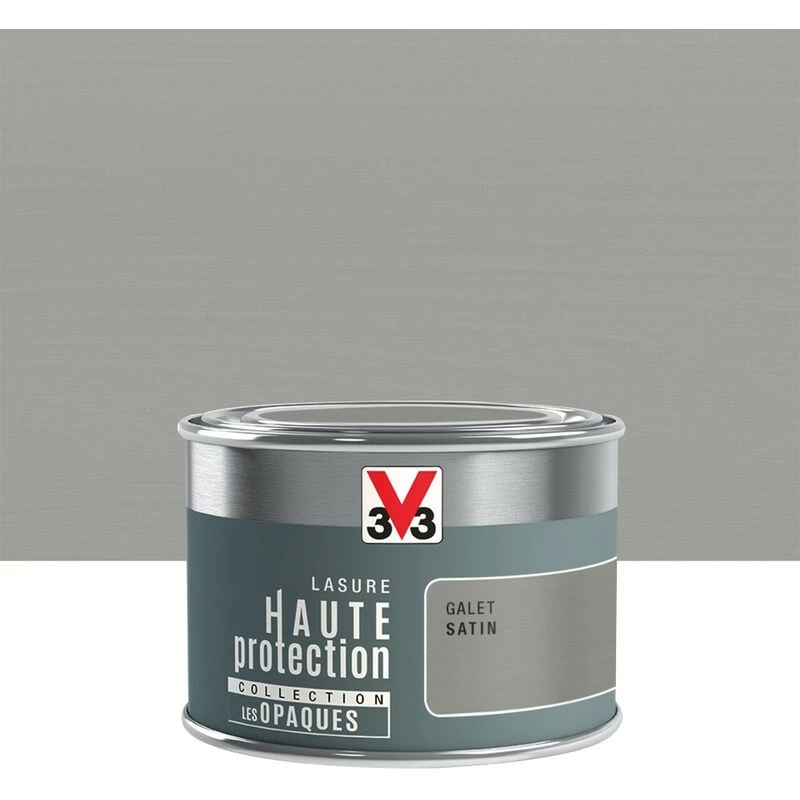 V33 Lasure V33 Hp Les Opaques 8 Ans Galet Satiné 0.125 L 1 V33 Lasure V33 Hp Les Opaques 8 Ans Galet Satiné 0.125 L