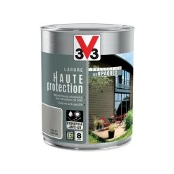 V33 Lasure V33 Hp Les Opaques 8 Ans Galet Satiné 1 L -V33 Soldes v33 lasure v33 hp les opaques 8 ans galet satine 1 l L 821 35524172 4