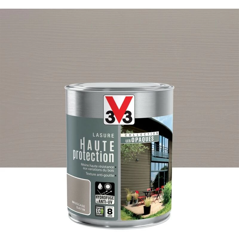 V33 Lasure V33 Hp les opaques 8 ans muscade satiné 1 l V33 Lasure V33 Hp Les Opaques 8 Ans Muscade Satiné 1 L -V33 Soldes v33 lasure v33 hp les opaques 8 ans muscade satine 1 l L 821 40077128 1