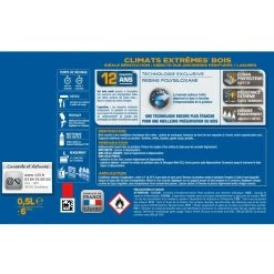 V33 Peinture Bois Extérieur Climats Extrêmes® V33, Gris Galet Mat 0.5 L -V33 Soldes v33 peinture bois exterieur climats extremes v33 gris galet mat 05 l L 821 35436892 4