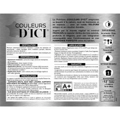 V33 Peinture Bois Extérieur Couleurs D'ici® V33, Blanc Délicat Velours 2 L 9 V33 Peinture Bois Extérieur Couleurs D'ici® V33, Blanc Délicat Velours 2 L -V33 Soldes v33 peinture bois exterieur couleurs dici v33 blanc delicat velours 2 l L 821 56198322 5