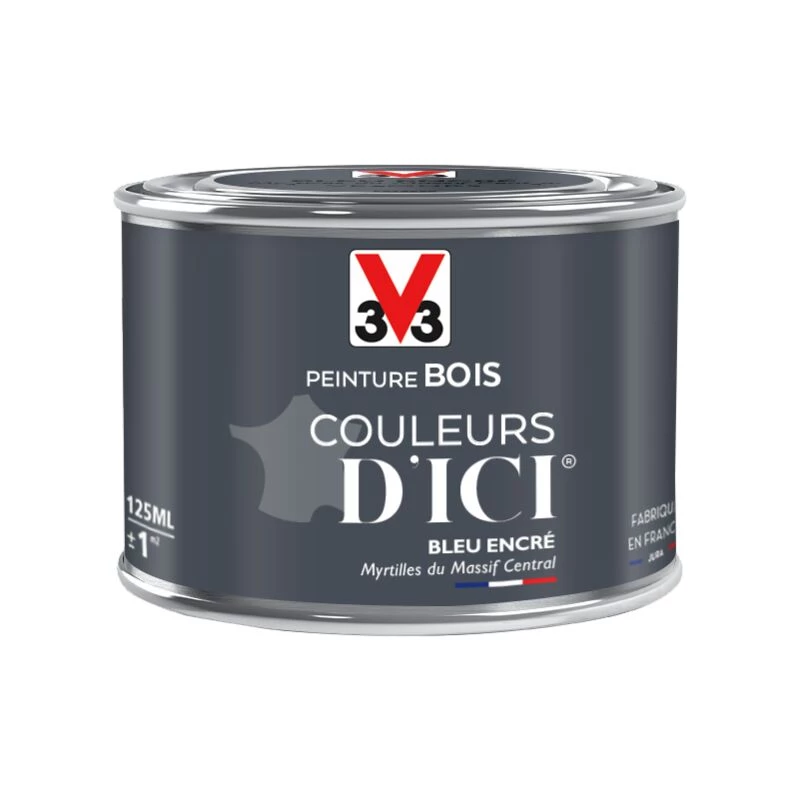 V33 Peinture bois extérieur Couleurs d'ici® V33, bleu encré velours 0.125 l V33 Peinture Bois Extérieur Couleurs D'ici® V33, Bleu Encré Velours 0.125 L -V33 Soldes v33 peinture bois exterieur couleurs dici v33 bleu encre velours 0125 l L 821 35175113 5