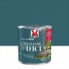 V33 Peinture Bois Extérieur Couleurs D'ici® V33, Bleu Feutré Velours 0.5 L