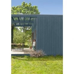 V33 Peinture Bois Extérieur Couleurs D'ici® V33, Bleu Feutré Velours 0.5 L -V33 Soldes v33 peinture bois exterieur couleurs dici v33 bleu feutre velours 05 l L 821 36526654 3