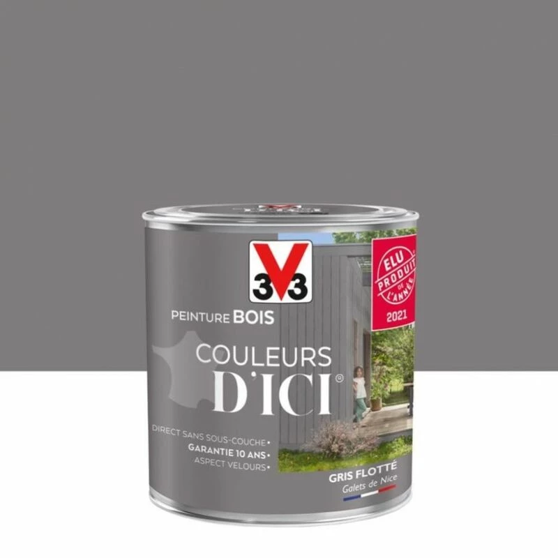 V33 Peinture bois extérieur Couleurs d'ici® V33, gris flotté velours 0.5 l V33 Peinture Bois Extérieur Couleurs D'ici® V33, Gris Flotté Velours 0.5 L -V33 Soldes v33 peinture bois exterieur couleurs dici v33 gris flotte velours 05 l L 821 35524347 1