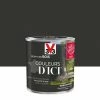 V33 Peinture Bois Extérieur Couleurs D'ici® V33, Noir Ombré Velours 0.5 L