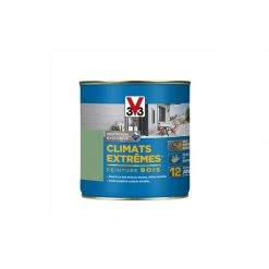 V33 Peinture Climats Extrêmes Vert Provence Satin 0,125 L - VertProvence -V33 Soldes v33 peinture climats extremes vert provence satin 0125 l vertprovence L 480385 34859971 2